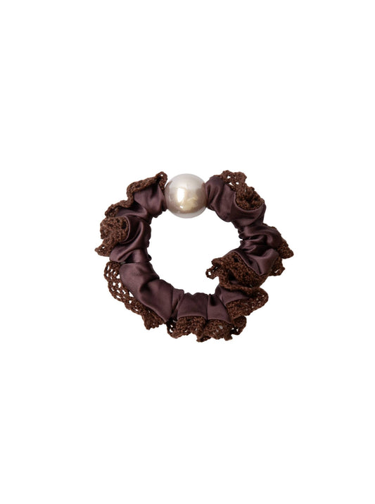 BCPETAL MINI SCRUNCHIE COFFEE