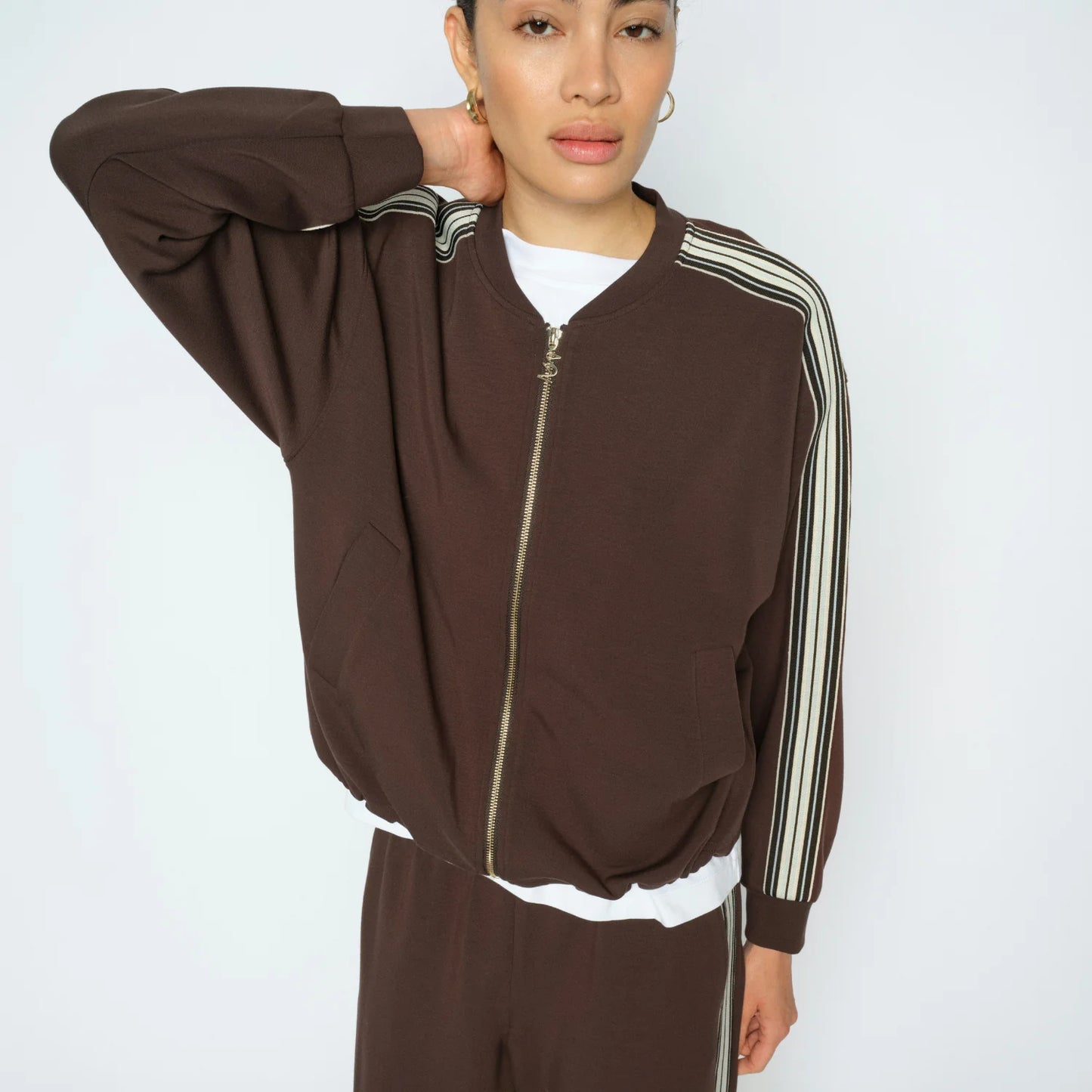 MMARDIE ZIP SWEATCARDIGAN DELICOSO