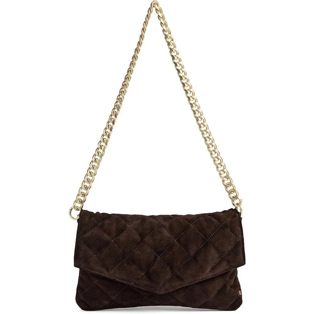 DEPECHE BELEM CLUTCH CHOCOLATE