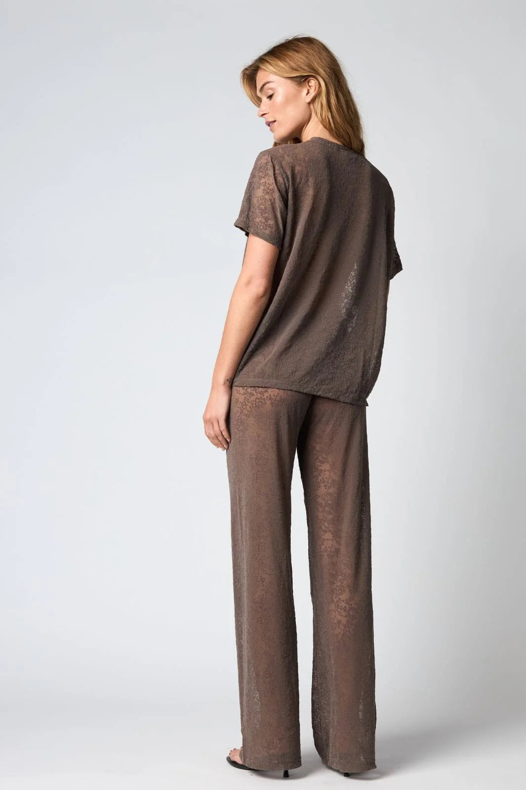 HTD LA TEE OVERSIZE BROWN
