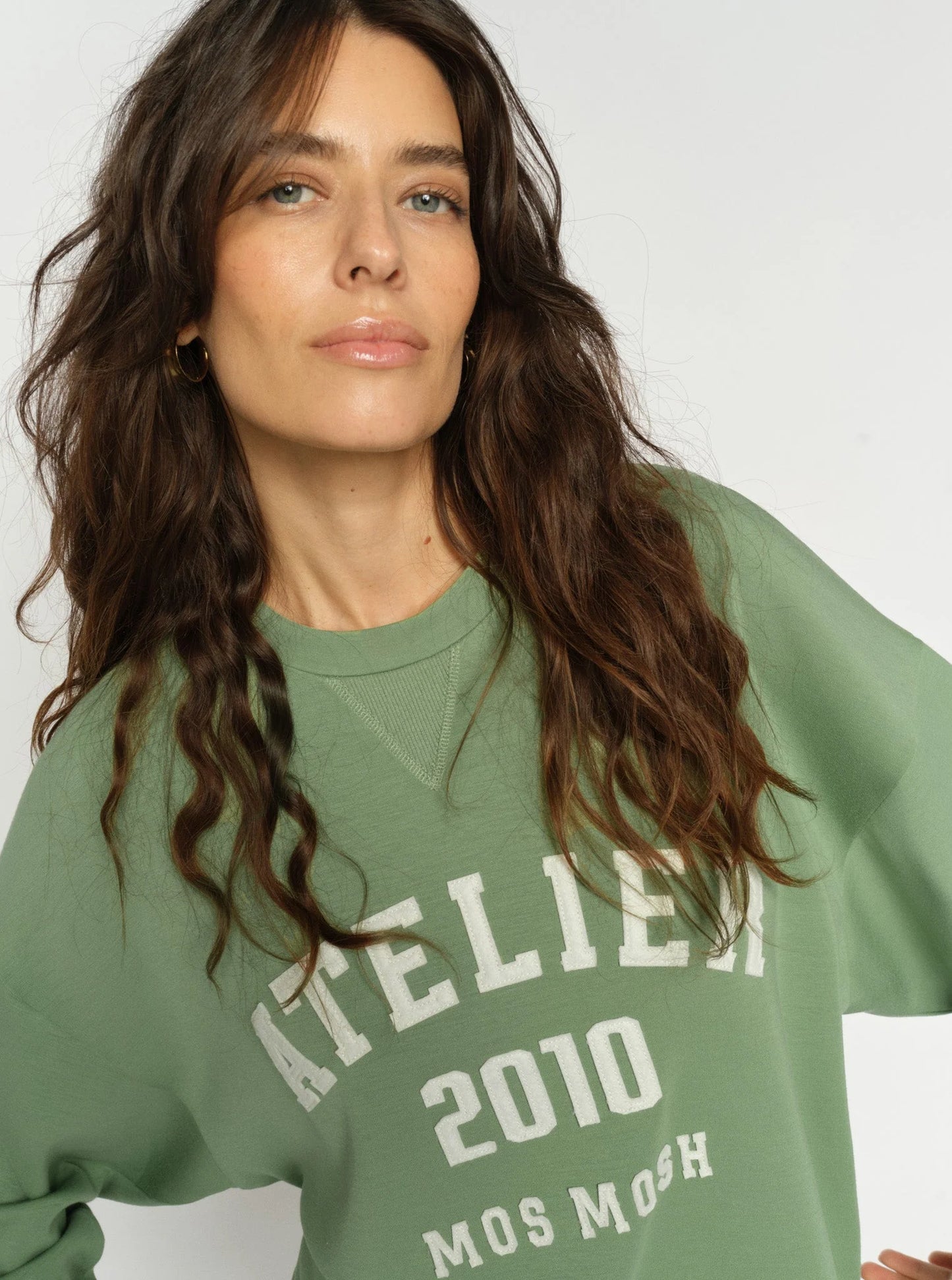 MMMNIMA O-LS SWEATSHIRT TURF GRENN