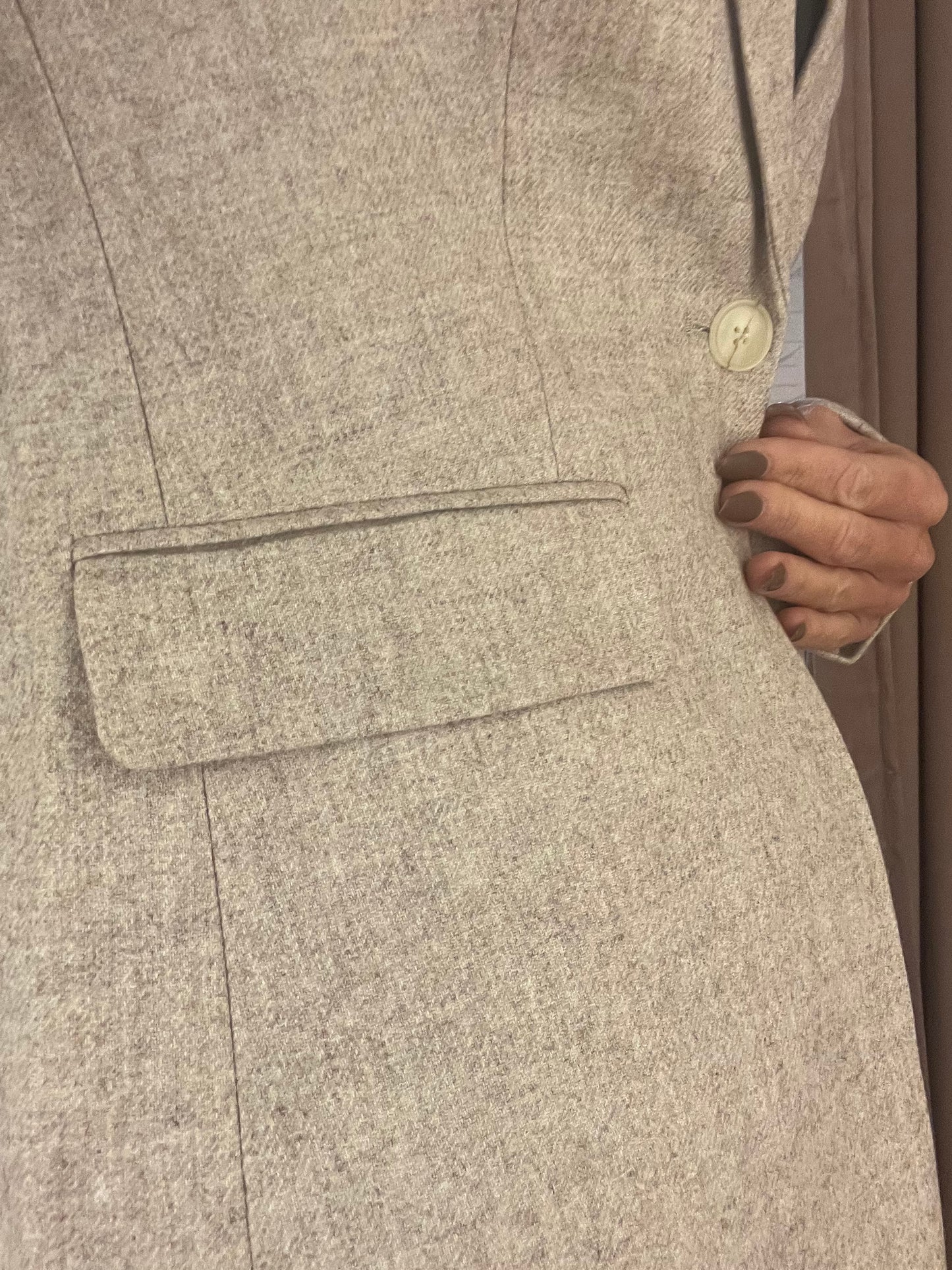 SIX AMES HEAVEN BLAZER BEIGE