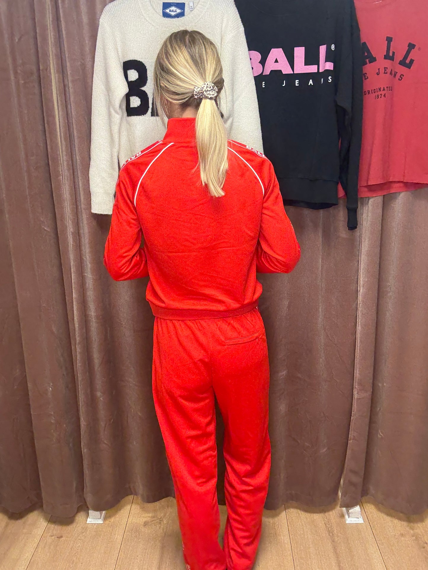 BALL BANICOLINA TRACK PANT RED