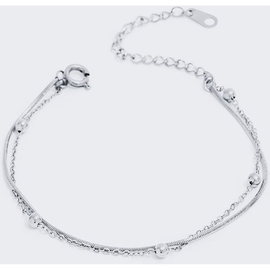 MS BEAD 2-LAYER BRACELET A304-S