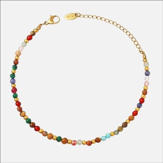 MS MILA COLOUR BEARD BRACELET 18K A