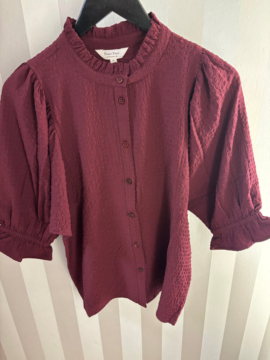 PART TWO TONI SHIRT TAWNY PORT