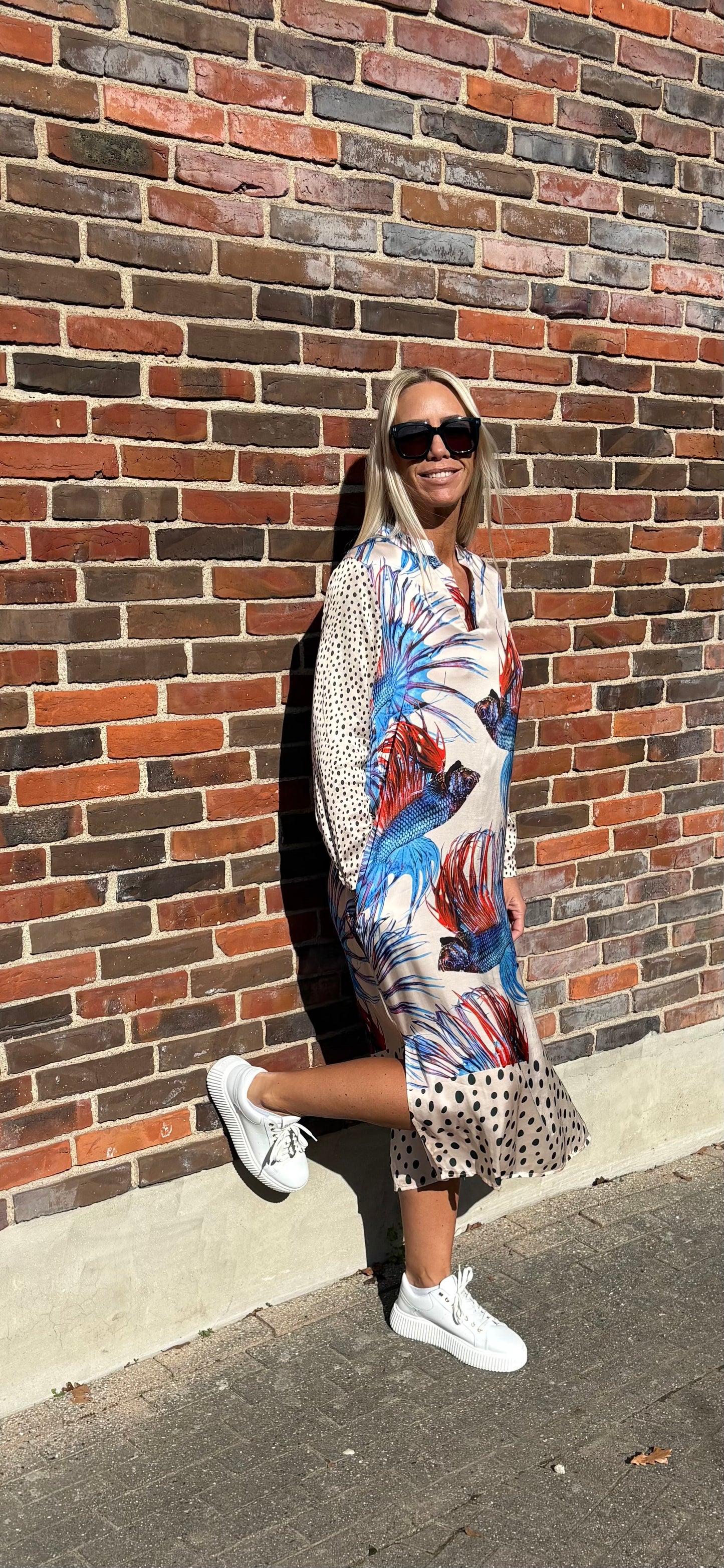 SOULKATHRINE TUNIC LONG DRESS FISH