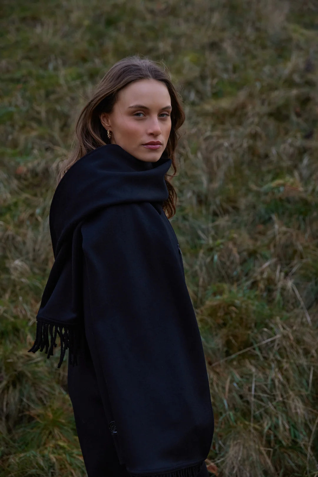 RDFLIVA COAT BLACK