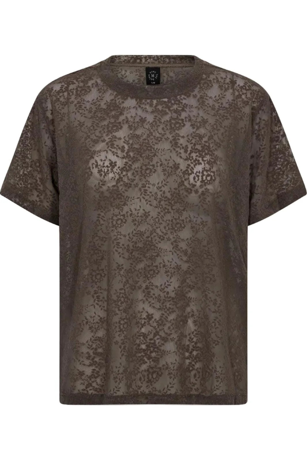 HTD LA TEE OVERSIZE BROWN
