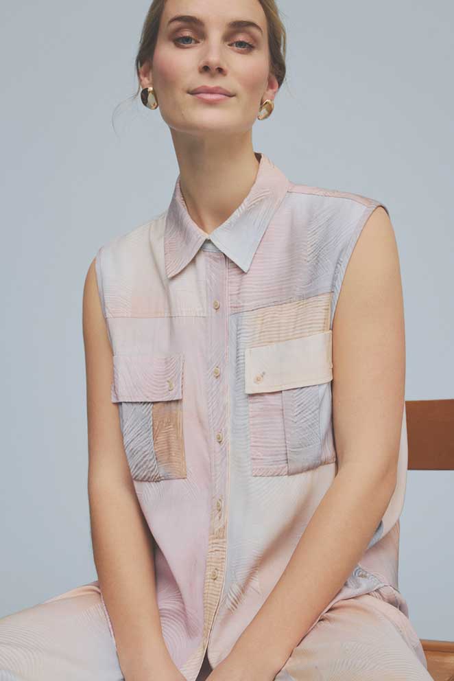 GUSTAV ILONA SLEEVELESS SHIRT 61603