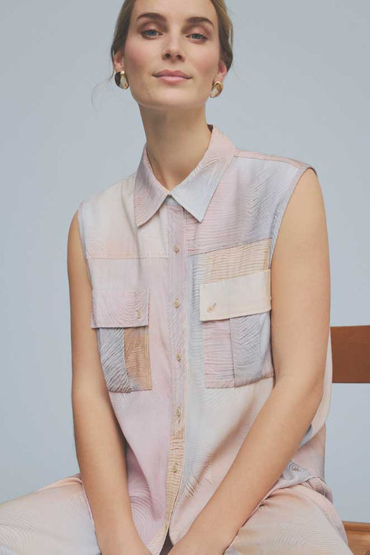 GUSTAV ILONA SLEEVELESS SHIRT 61603