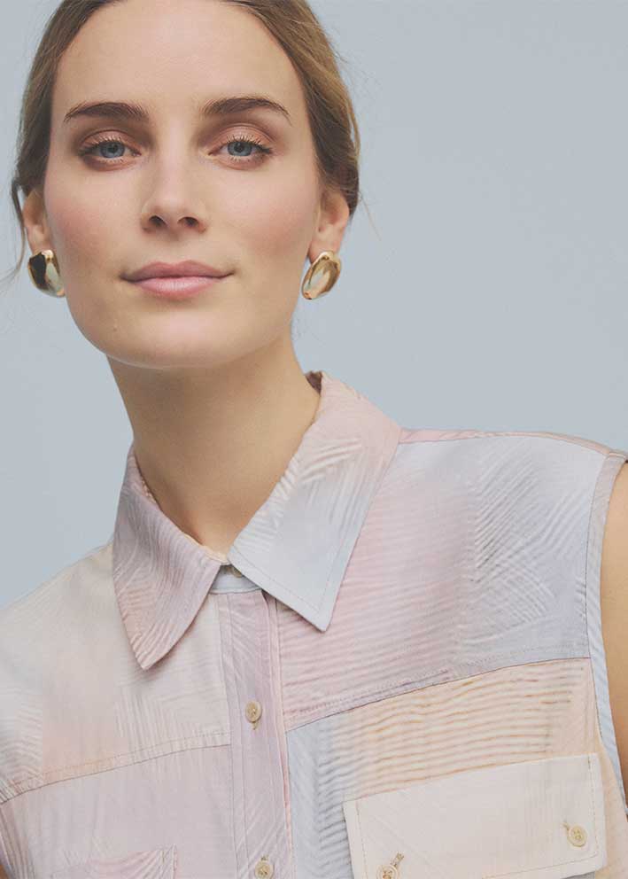 GUSTAV ILONA SLEEVELESS SHIRT 61603