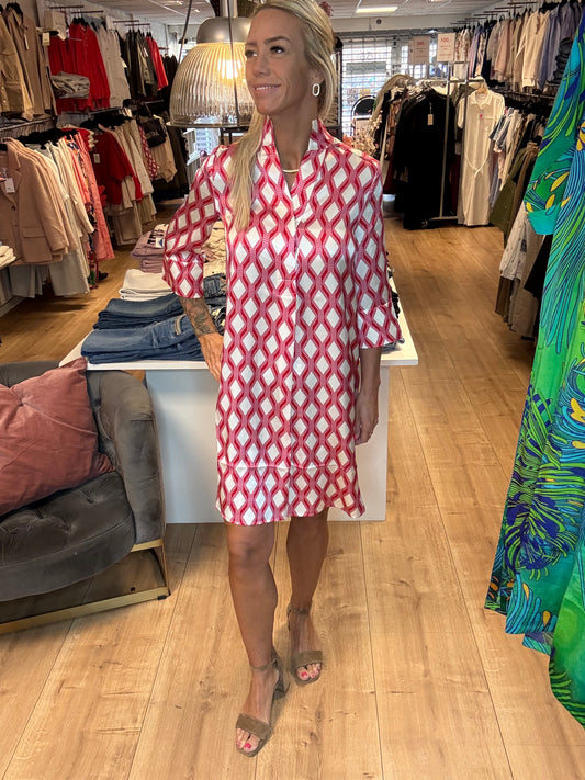 DEA KUDIBAL KAMILLE DRESS PINK