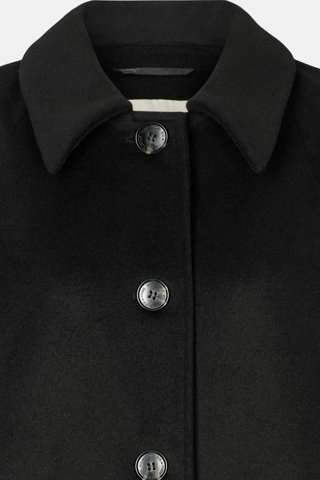 RDFLIVA COAT BLACK