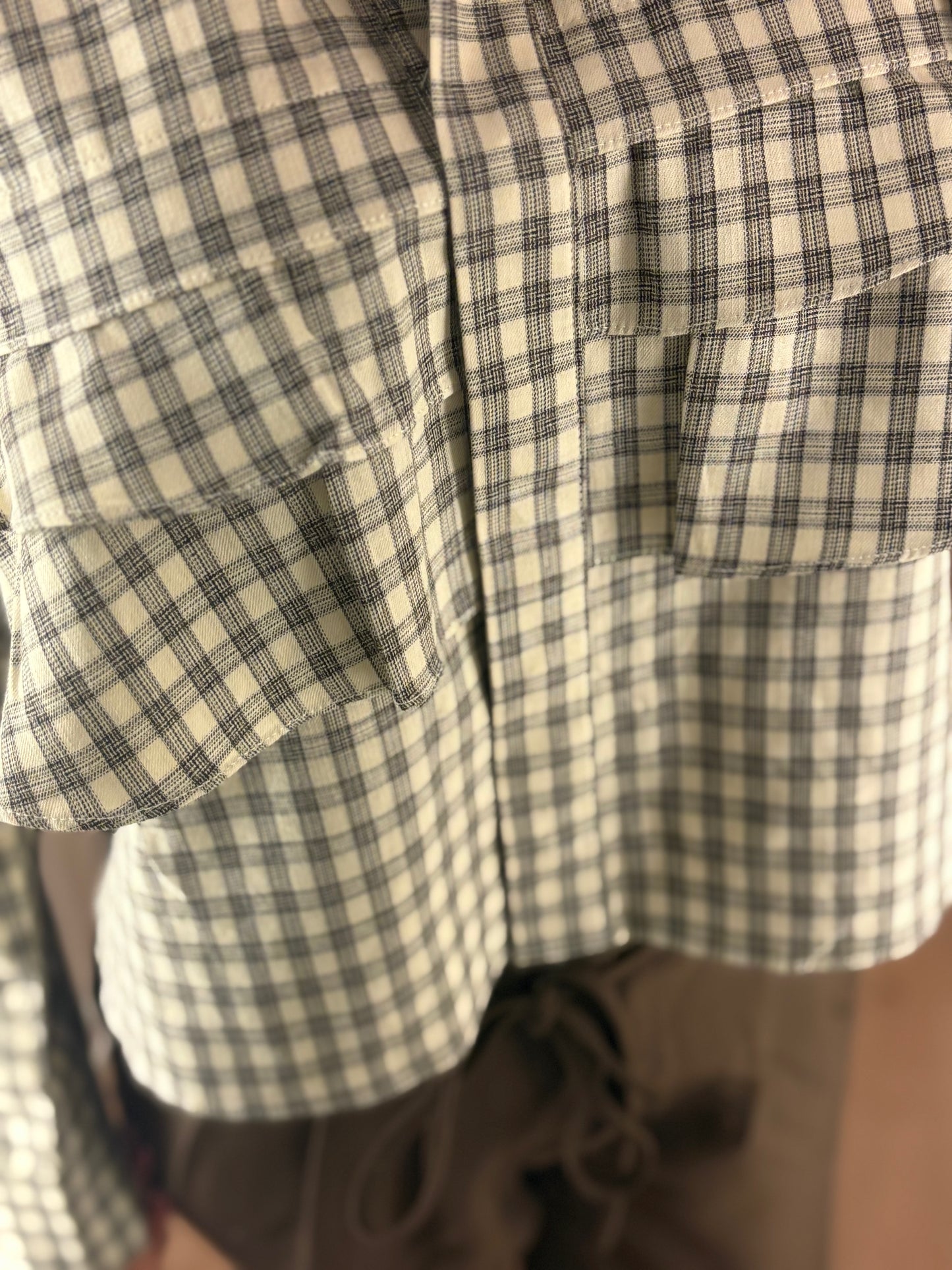 KBBILLIE SHIRT PEBBLE CHECK
