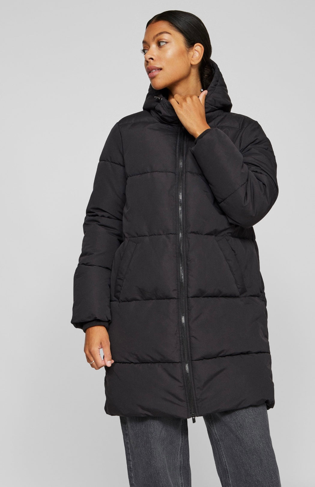 VILA KARLA NEW LONG PUFFER JACKET