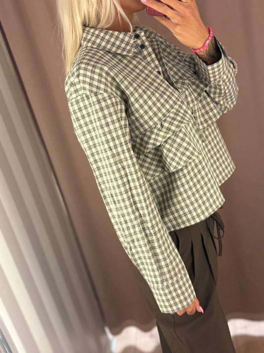 KBBILLIE SHIRT PEBBLE CHECK