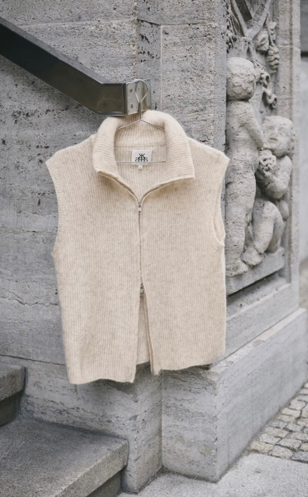 KBZELDA WAISTCOAT SOFT NUDE