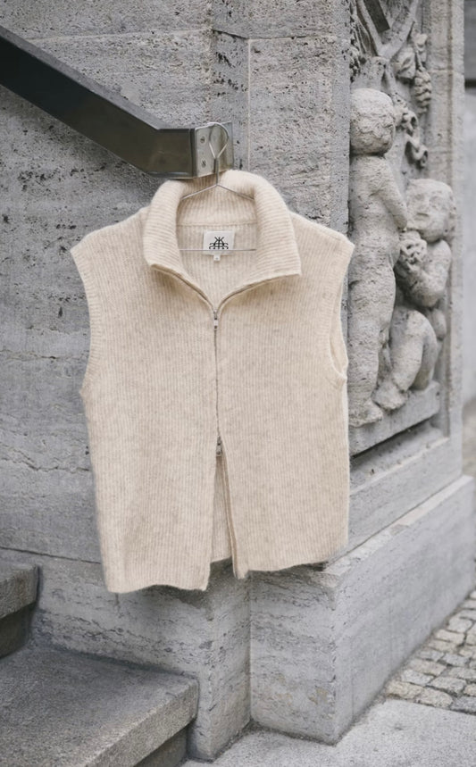KBZELDA WAISTCOAT SOFT NUDE