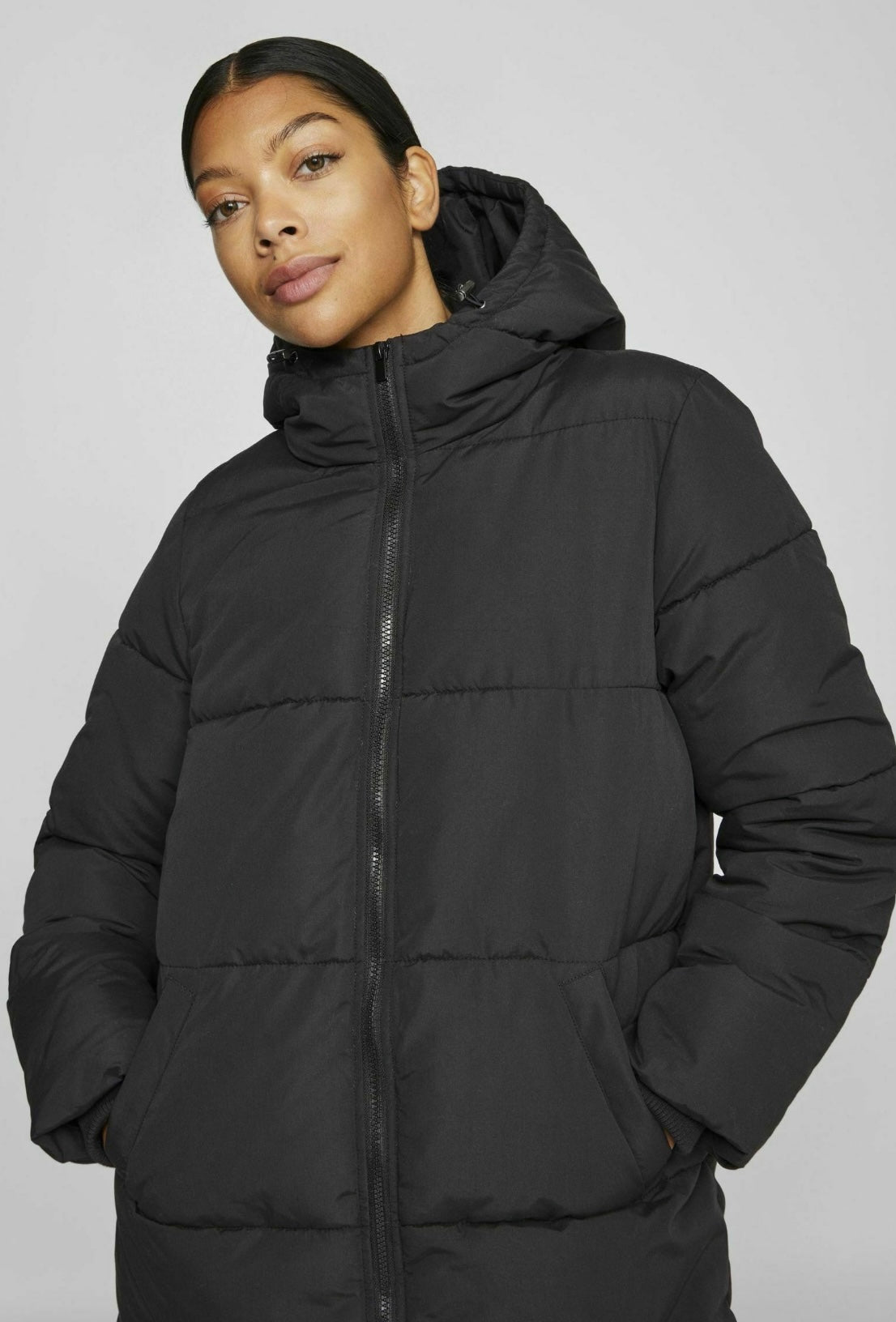 VILA KARLA NEW LONG PUFFER JACKET