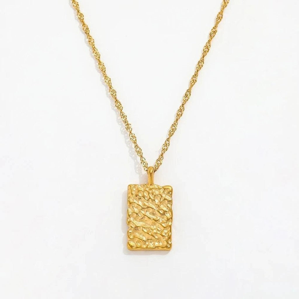 muun Hammered Double 18K Guld H140