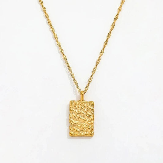 muun Hammered Double 18K Guld H140