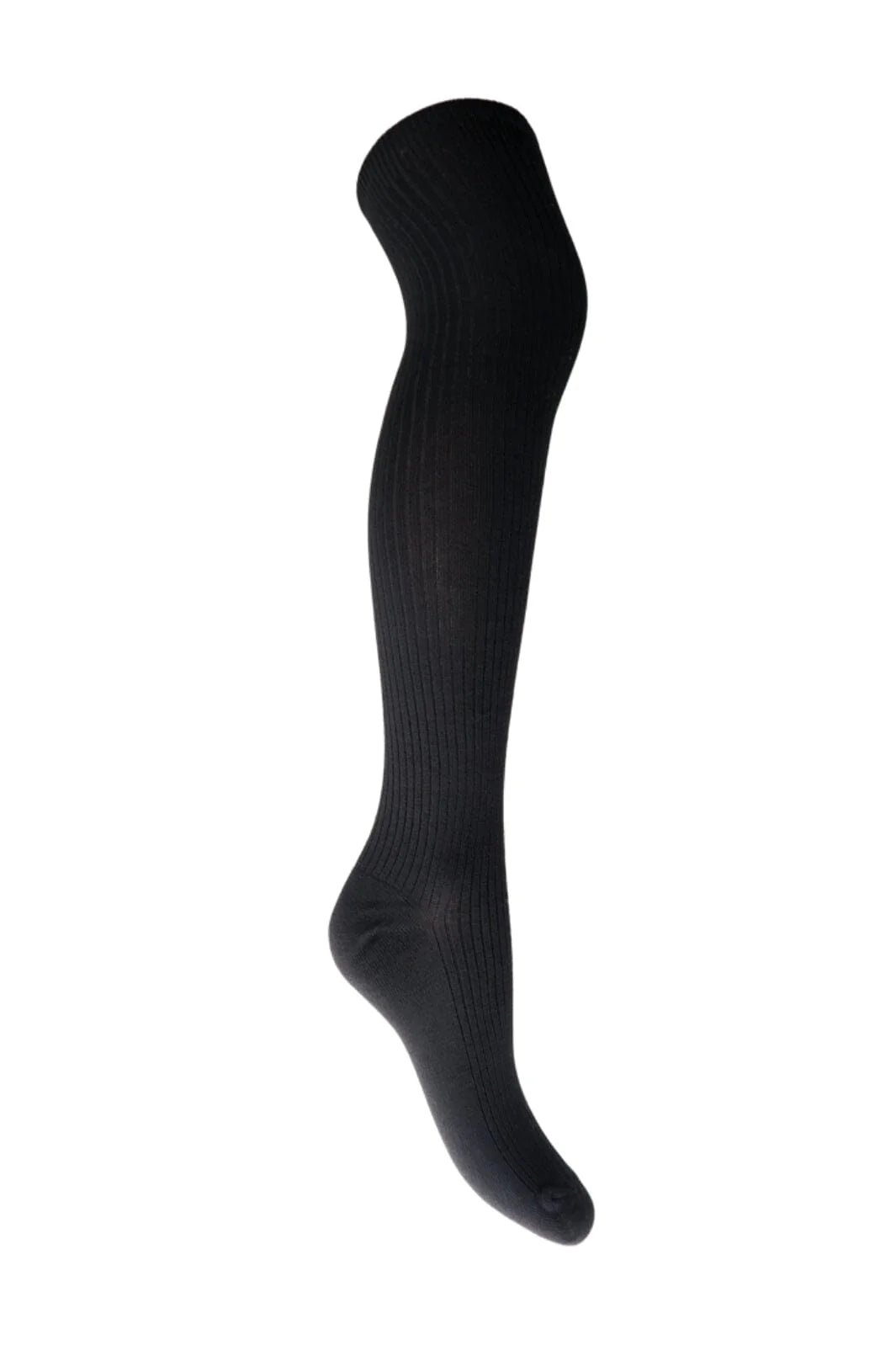 BC MALIKA KNEEHIGH RIB SOCK BLACK