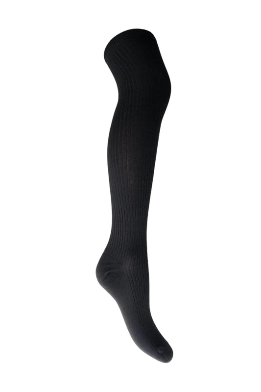 BC MALIKA KNEEHIGH RIB SOCK BLACK