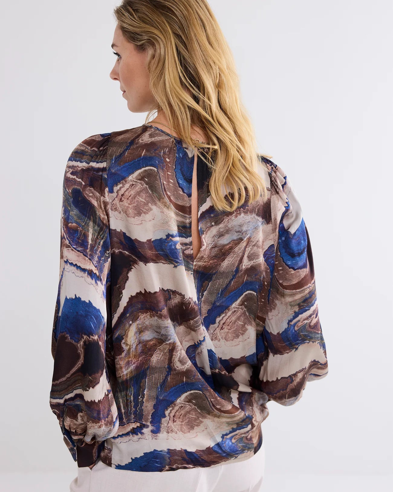 SUMMUM TOP SWIRL PRINT MULTICOLOUR