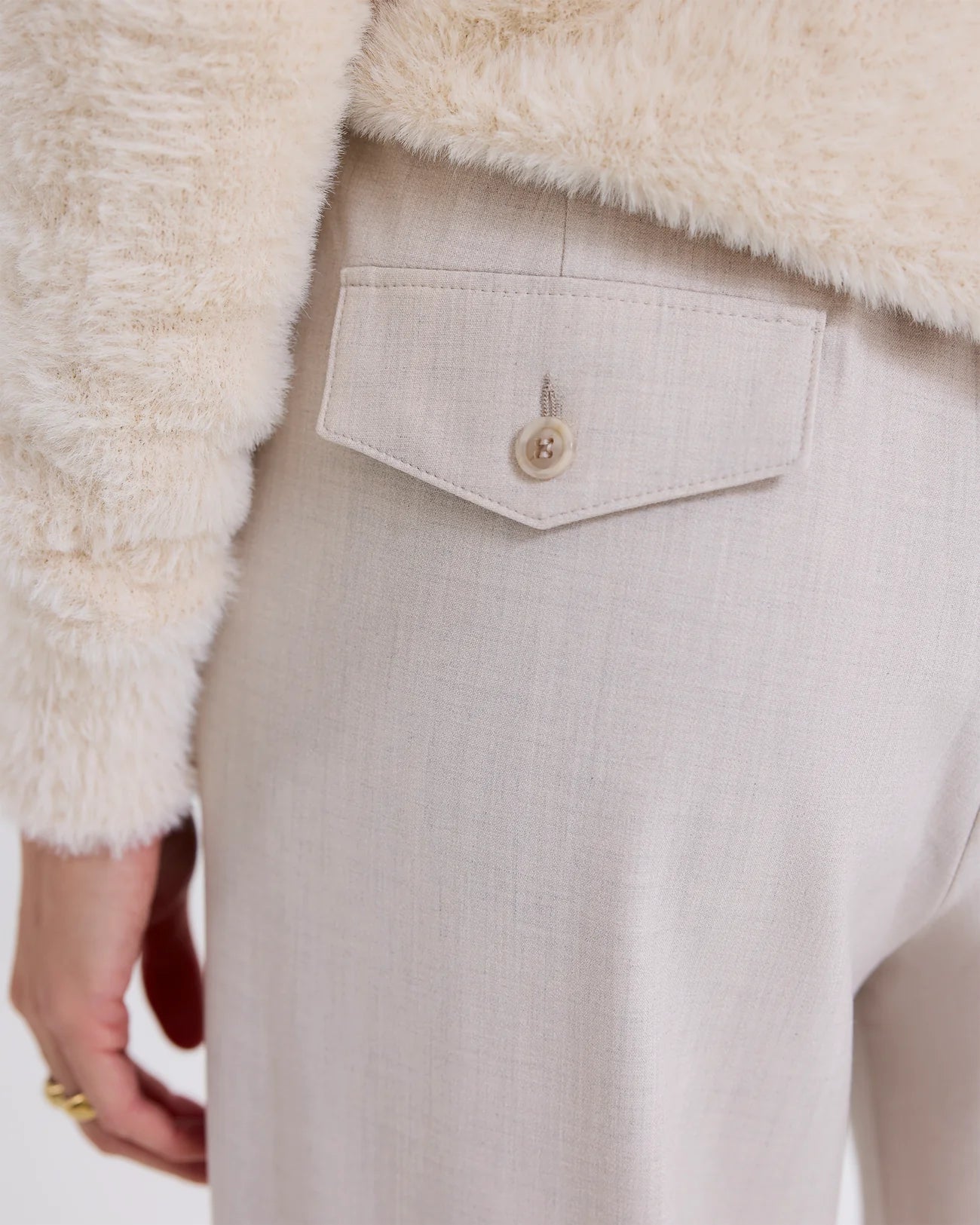 SUMMUM TROUSERS VISCOSE BLEND STRET