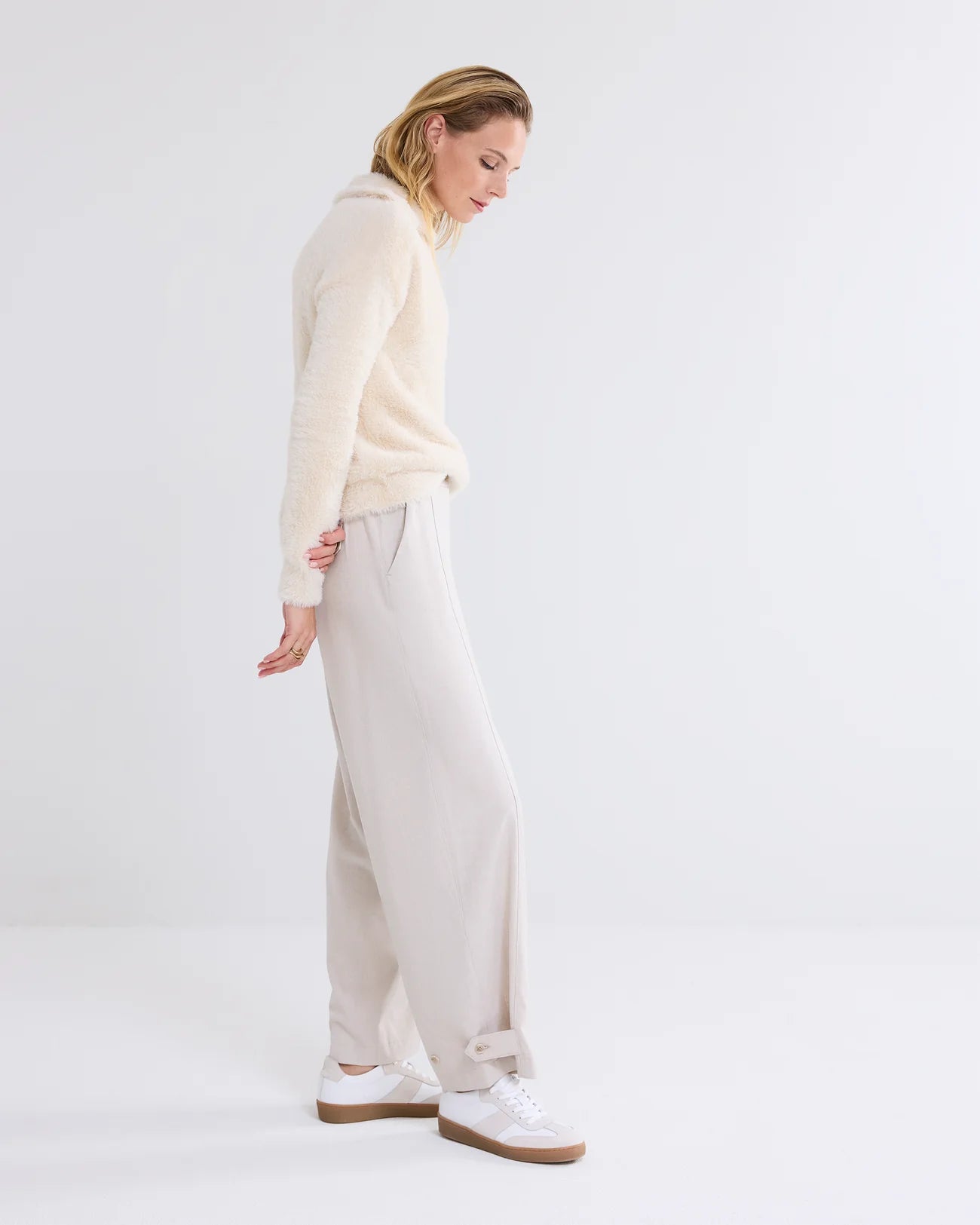SUMMUM TROUSERS VISCOSE BLEND STRET
