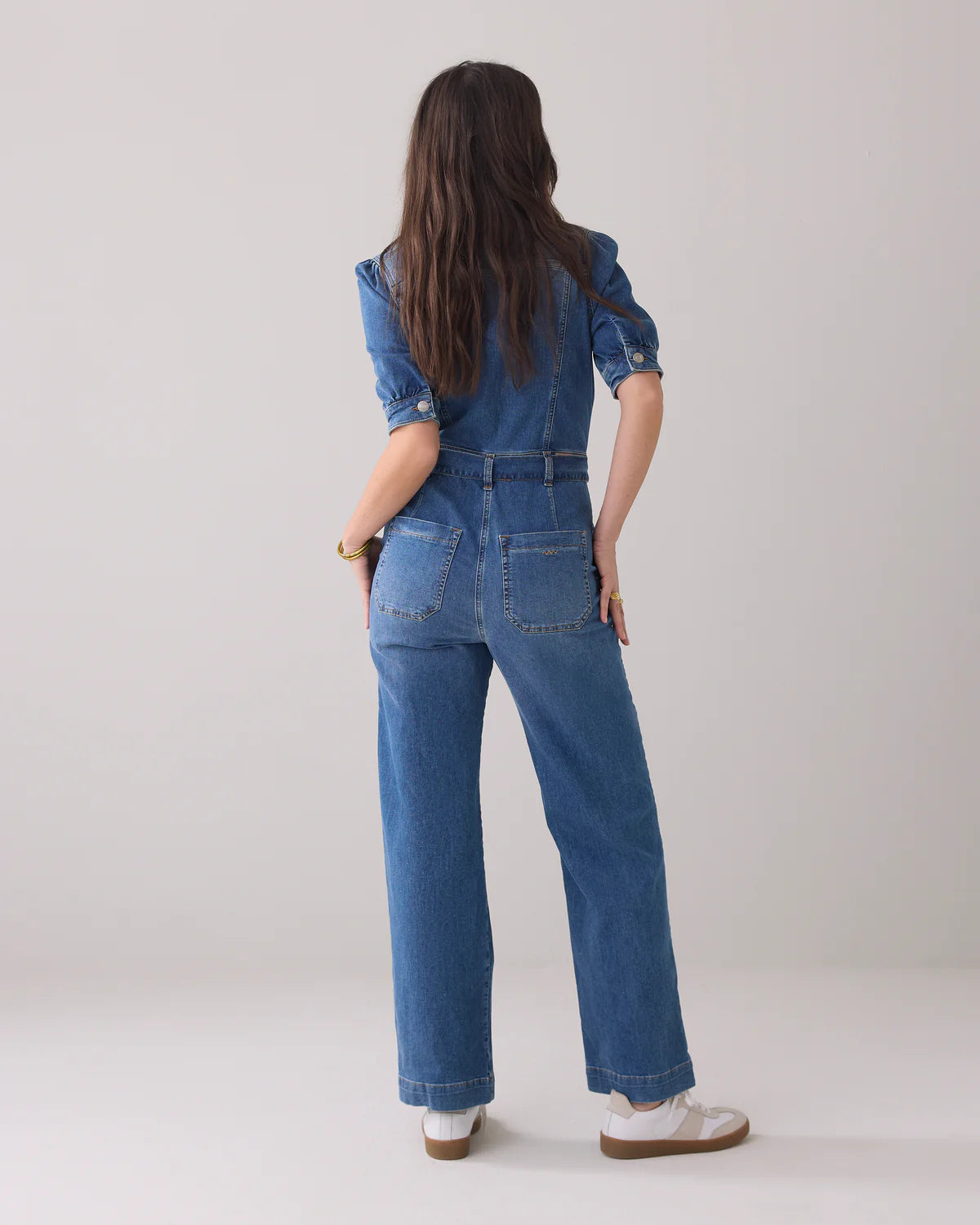 SUMMUM DENIM JUMPSUIT VINTAGE BLUE