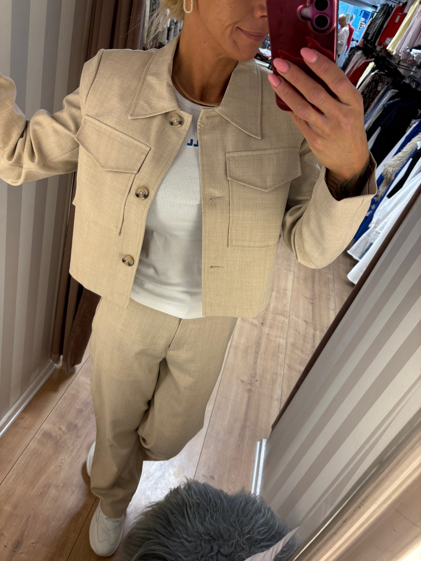 VILA VIROSA BLAZER LIGHT N MELAN