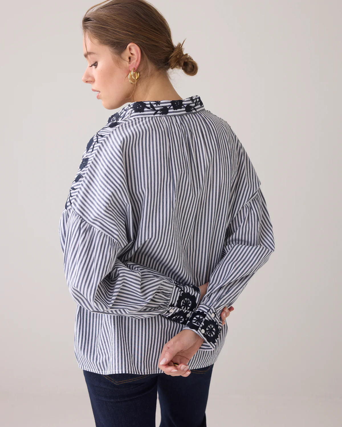 SUMMUM SHIRT NAVY NOIR
