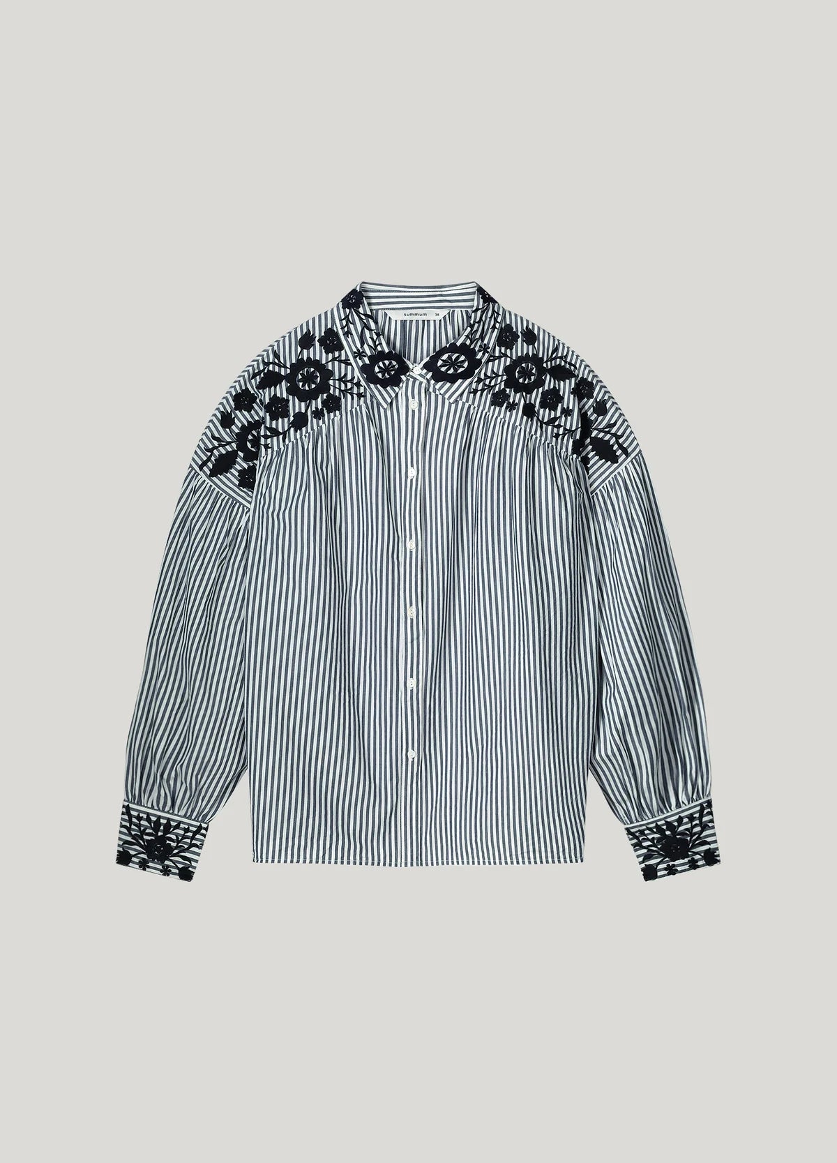 SUMMUM SHIRT NAVY NOIR