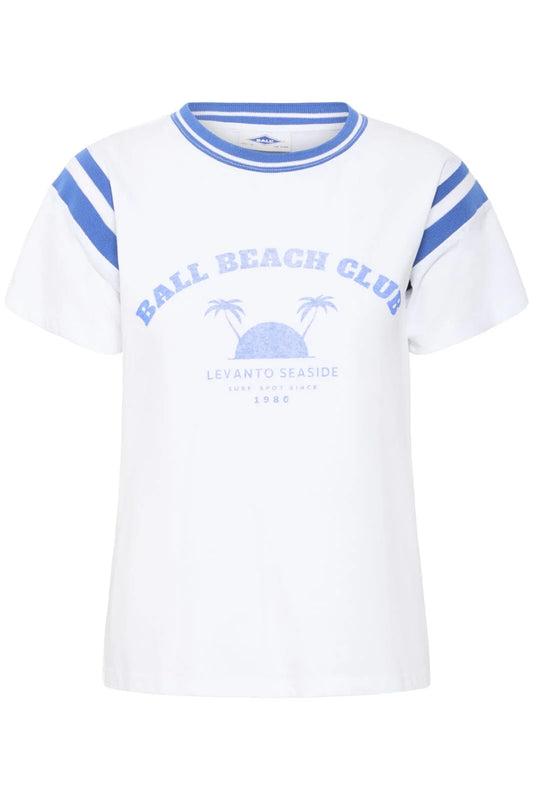 BALL BAREBECCA TSHIRT BLANC DE BLAN