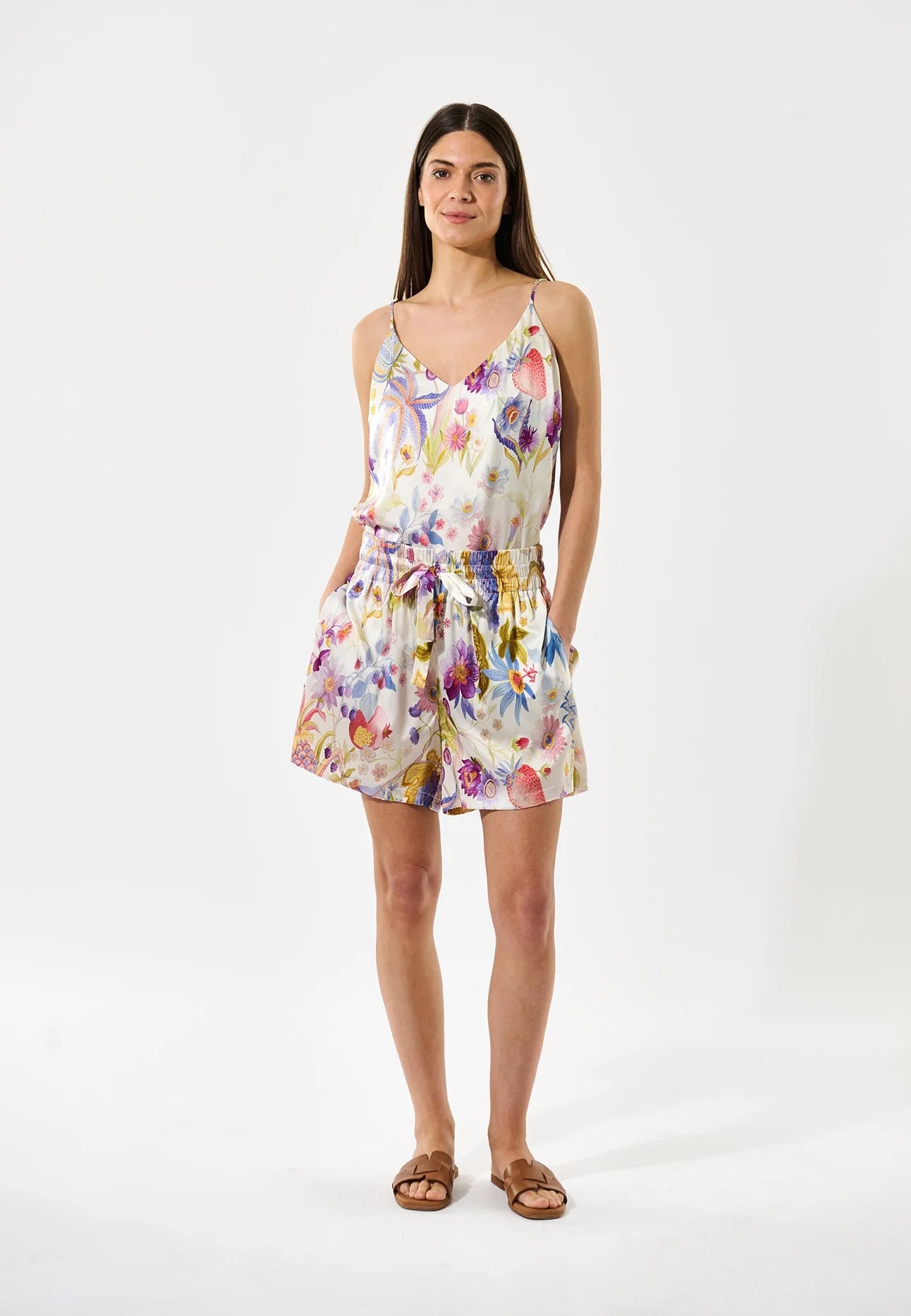 DEA KUDIBAL OCTAVIE TEE FLOWERTRE