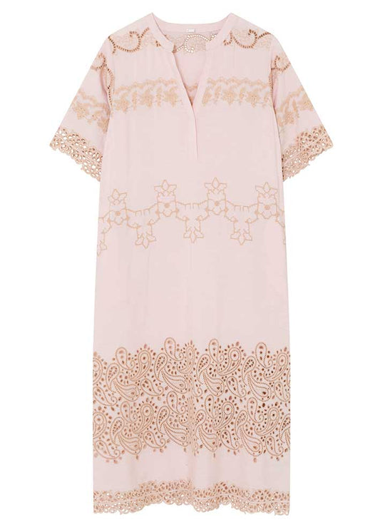 GUSTAV COSTA MIDL+ EMBROIDERY DRESS