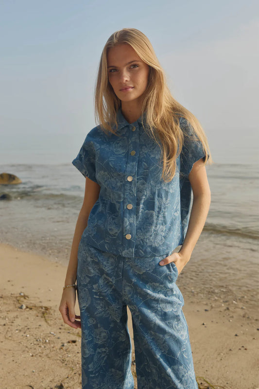 RUE DE FEMME HIKI VEST SKY BLUE