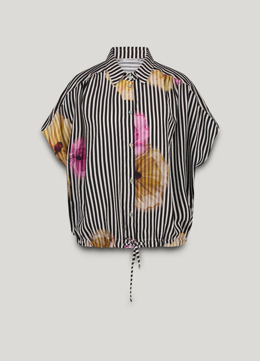SUMMUM   SHIRT FLOWER MULTICOLOUR
