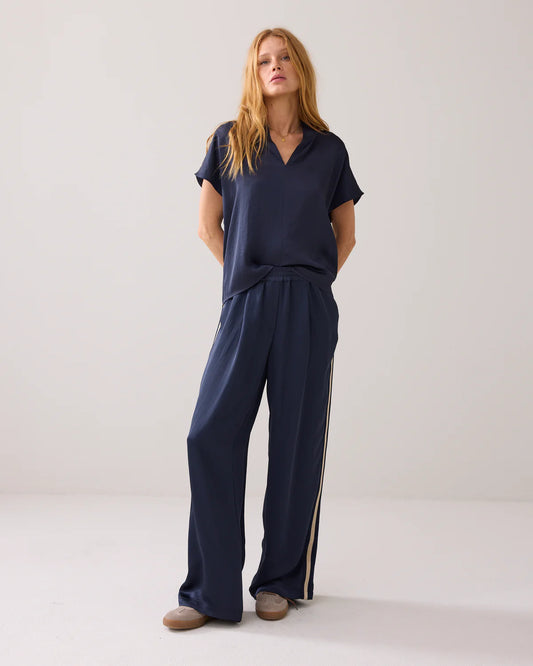 SUMMUM TROUSERS HEAVY SILY TOUCH BL