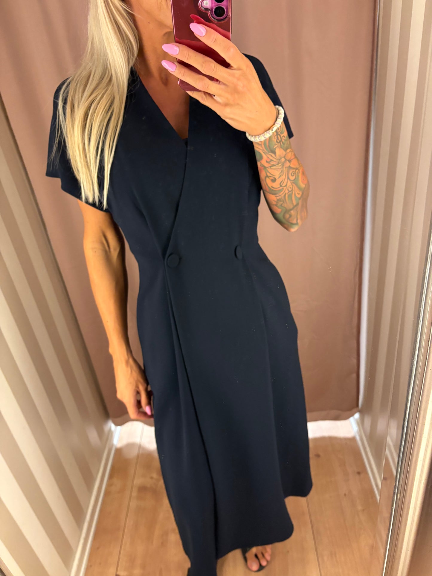 RUE DE FEMME NEVADA DRESS MIDNIGHT