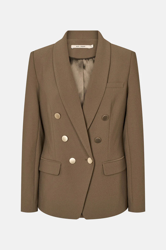 RUE DE FEMME ELOISE BLAZER BROWN