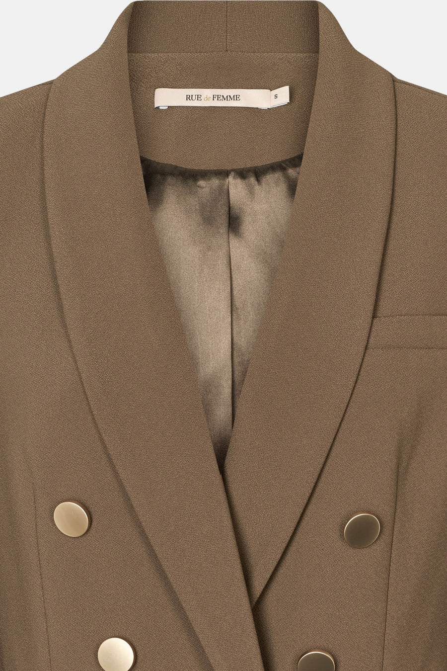 RUE DE FEMME ELOISE BLAZER BROWN