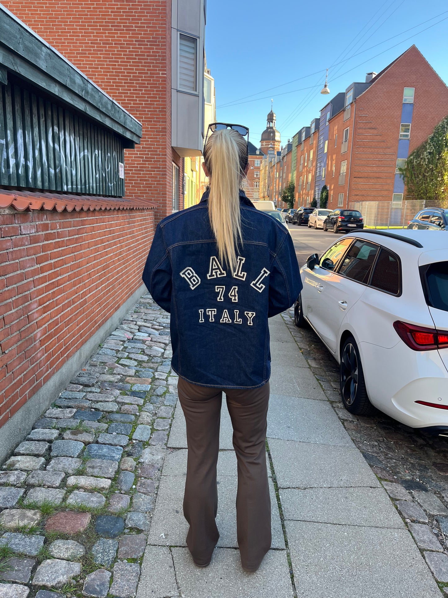 BALL JULIETTA JEANS JACKET BLUE