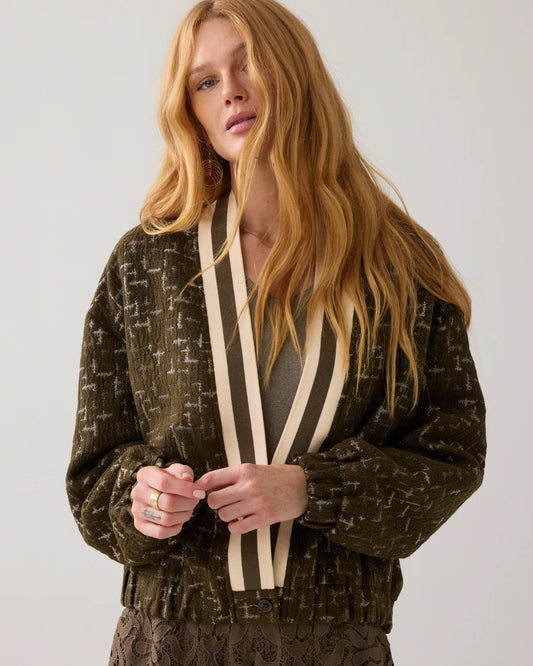 SUMMUM JACKET JACQUARD DARK CAMO
