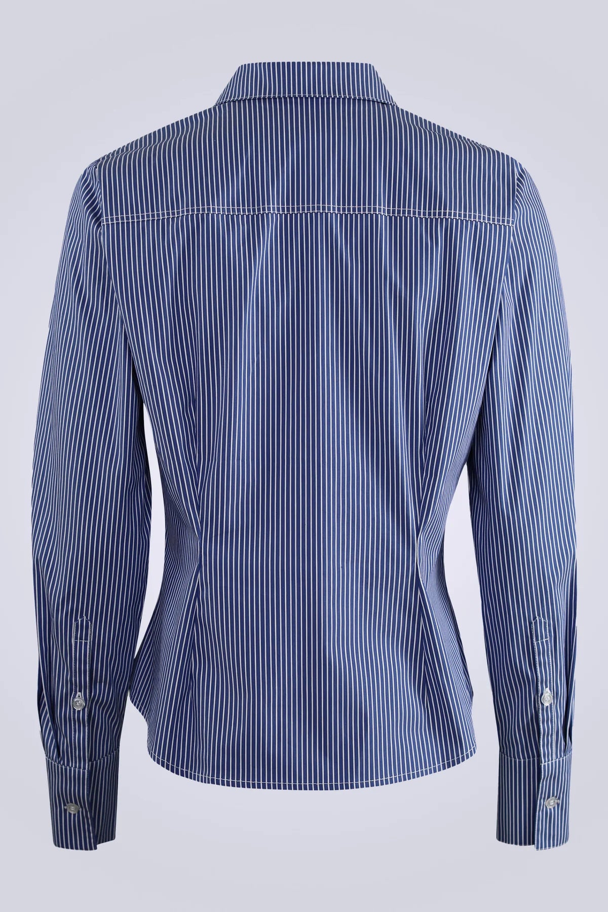 SIX AMES  JEAN STRIPE SHIRT