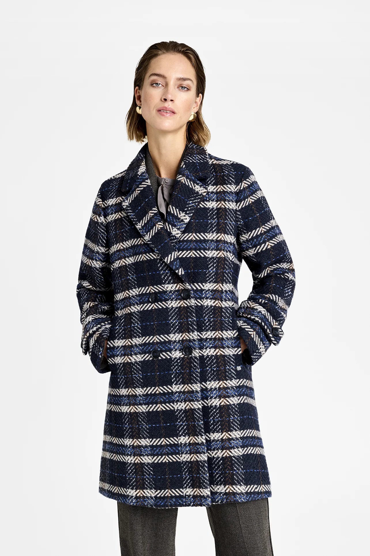 GUSTAV JANICE WOOL COAT