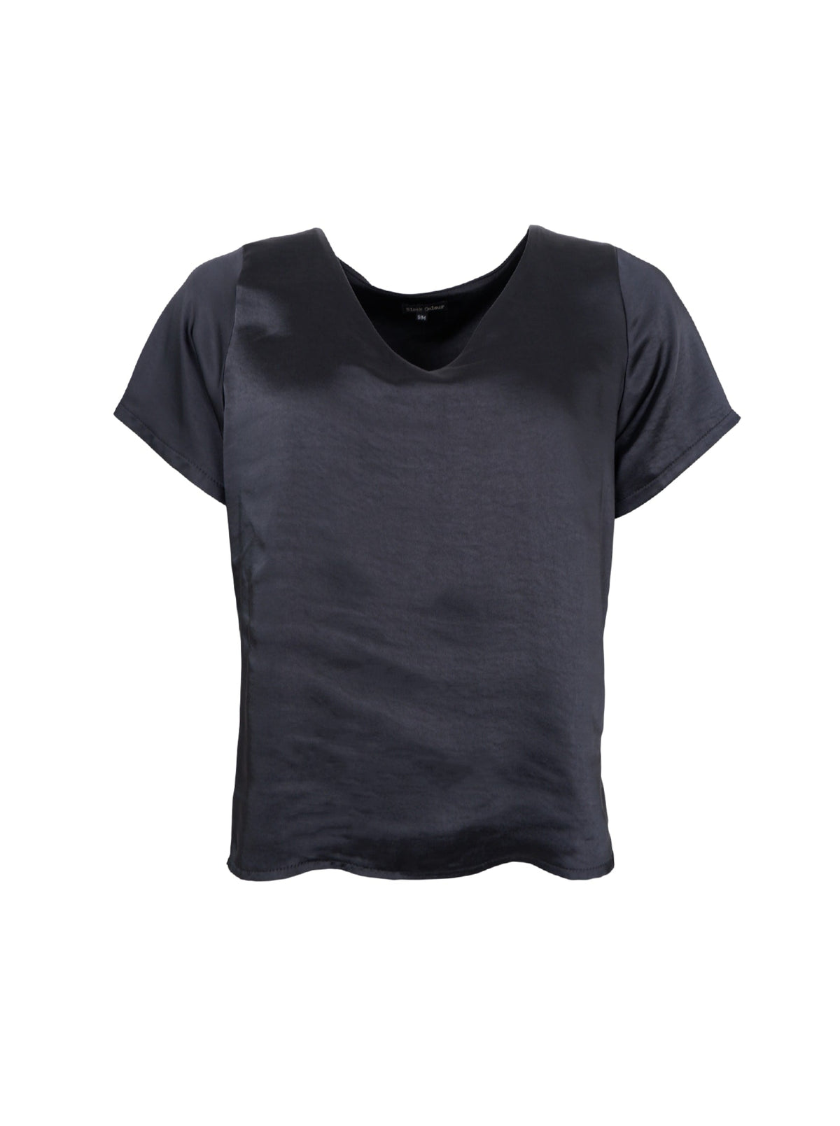 BCLUCINDA V-NECK BLOUSE BLACK