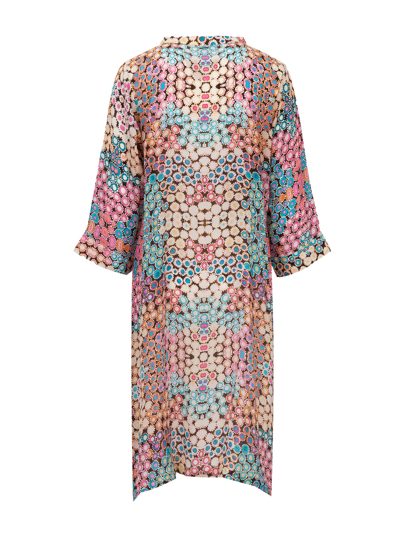 PEACE HEART JENNIFER DRESS PALE MULTI